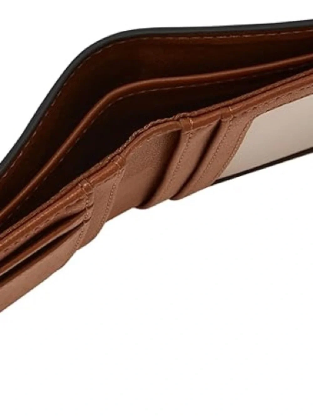 Fossil Logan Bifold Wallet Black/White Stripe